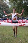 Daniel Lawton brings Trafford home for victory in the under-17 men National Cross Country Relays, Berry Hill Park, Mansfield. Photo: David T. Hewitson/Sports for All Pics